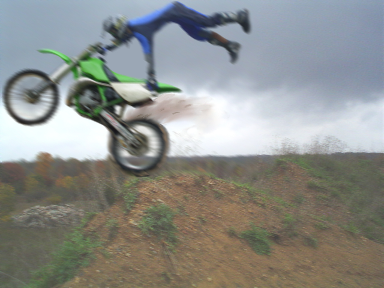 DirtBikeInMotion
